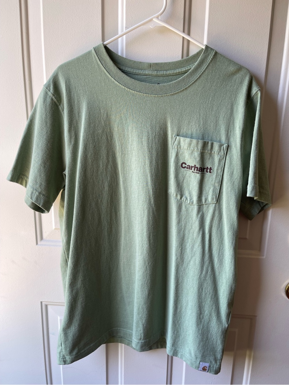 Carhartt Green Pocket Short Sleeve T-Shirt
